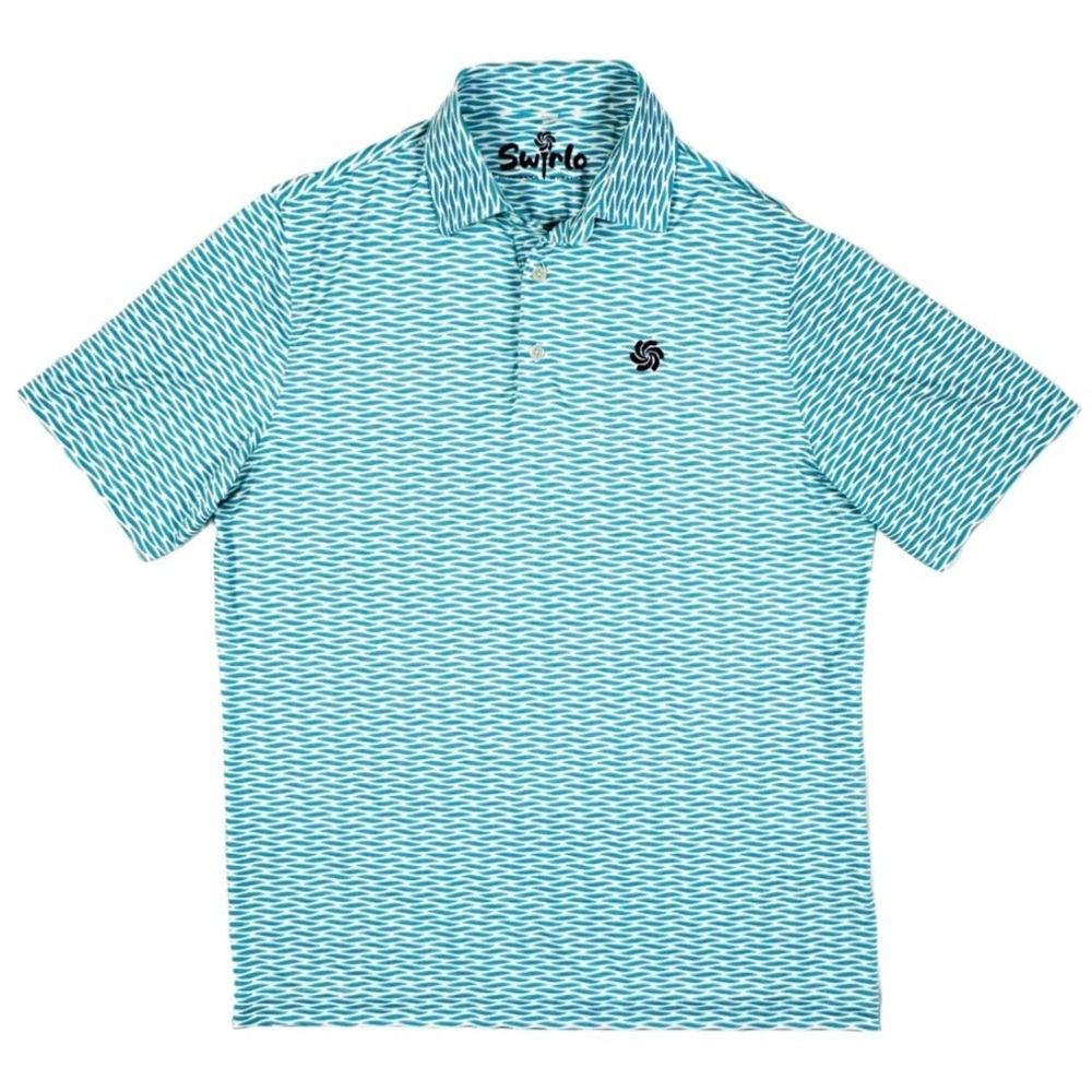 Swirlo Men’s “The Splash” Golf Polo